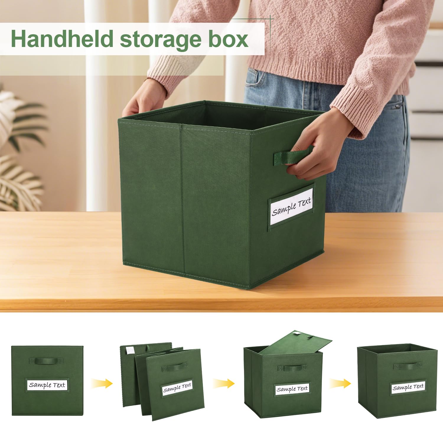 Amazon.com - artsdi 13x13x13 storage cube bins (Set of 10) Fabric